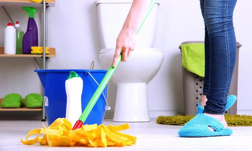 Bathroom deep cleaning services