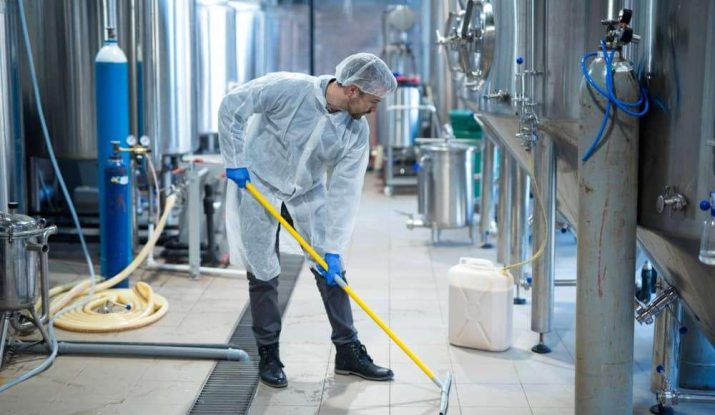 Industrial deep cleaning services